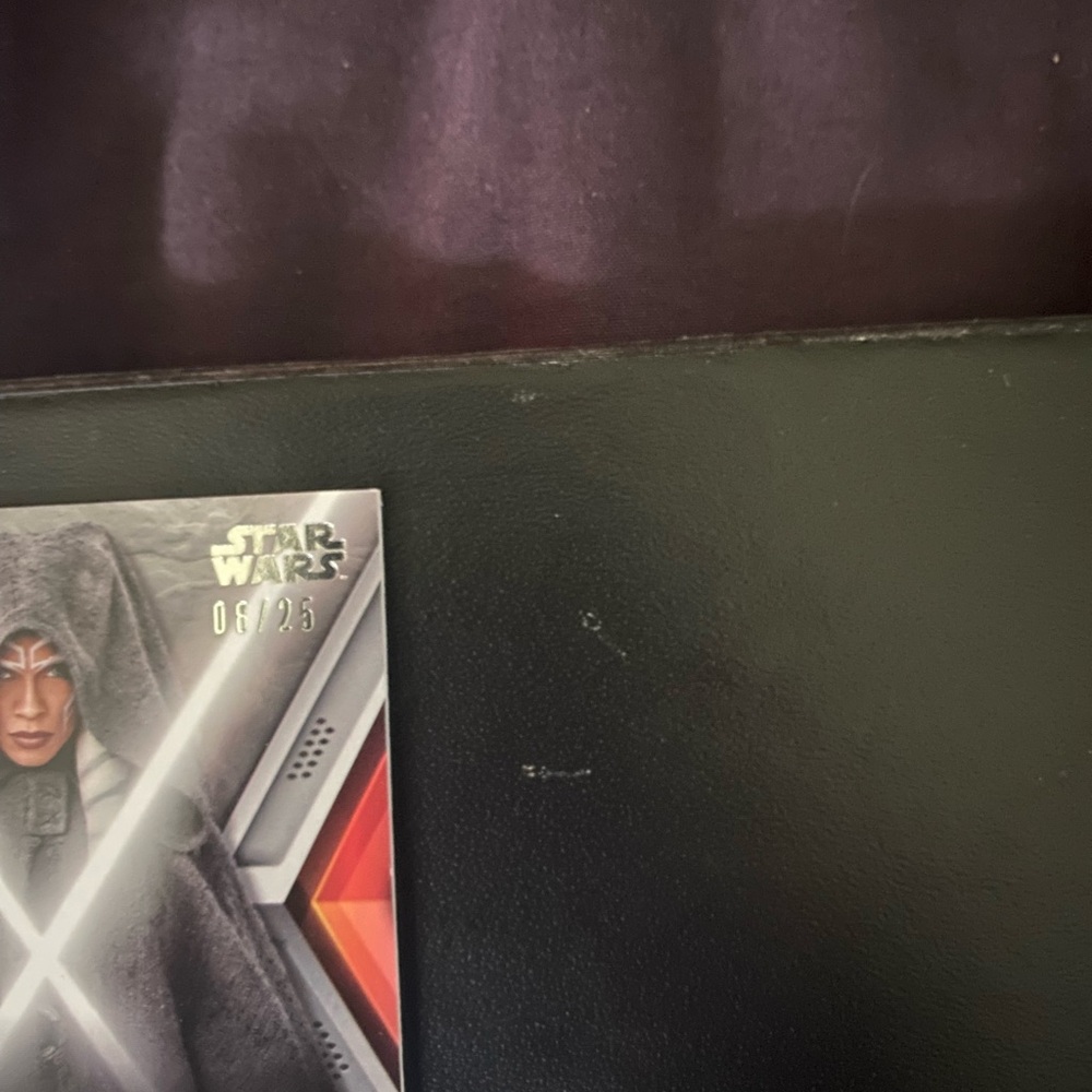 Topps 2021 Mandalorian Series 2 Fabric Relic 8/25 FR-AA - Picture 5 of 5